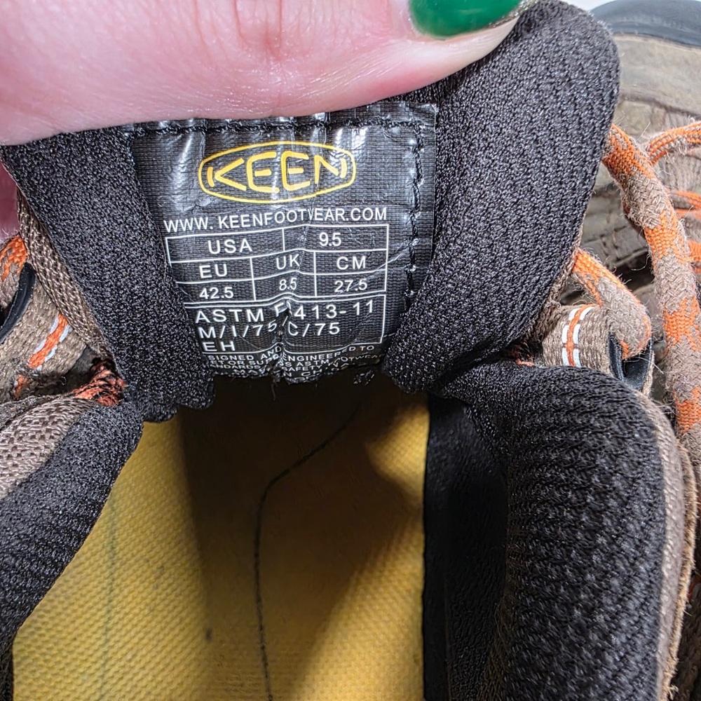 KEEN Utility Women's Flint Low Steel Toe Work Shoe Size 8.5 - Picture 6 of 9